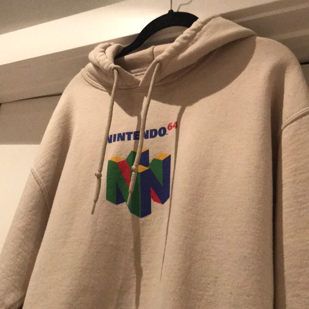 Vintage Nintendo 64 Hoodie Size Medium
